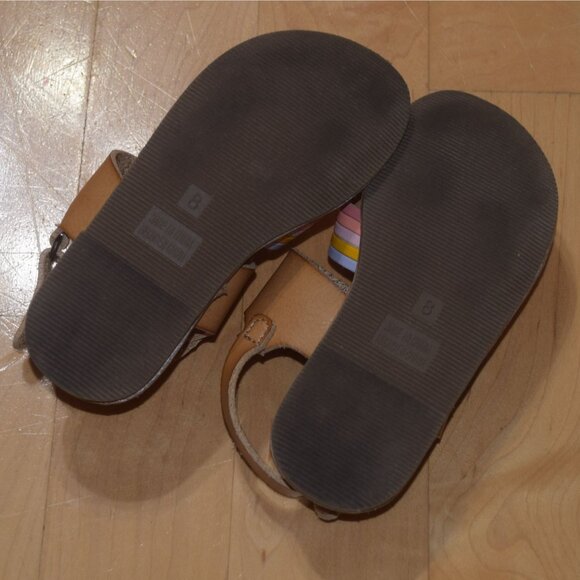 OLD NAVY Baby Toddler Girls' Sz 8 Strappy Sandals - Picture 4 of 4
